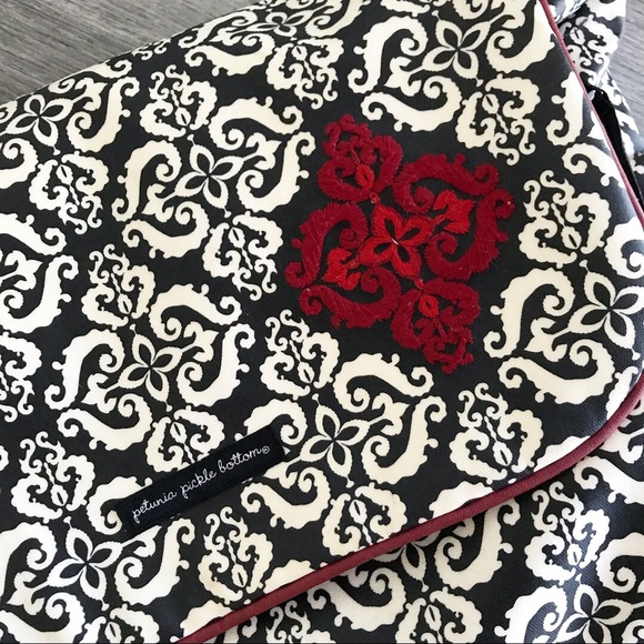 petunia pickle bottom extra large double boxy backpack diaper bag for twins etc - Picture 4 of 8